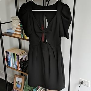 Asos Keyhole Open Front Dress